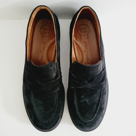 NEW Paul Green Sadie Loafer Black Suede Size 9.5 US - Picture 4 of 7